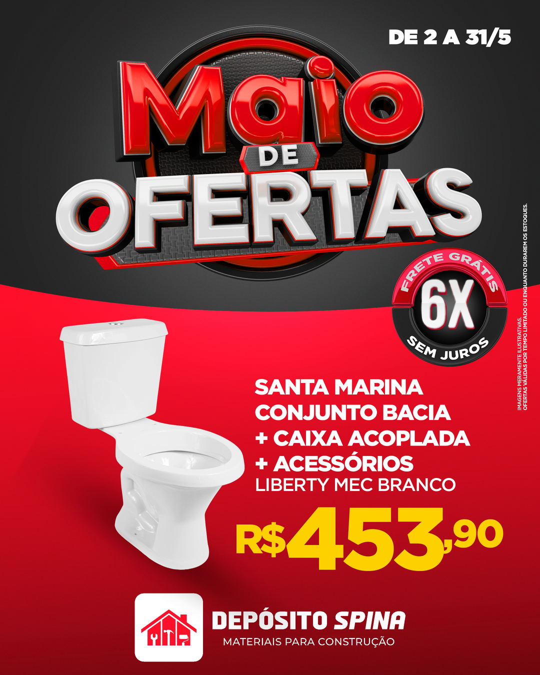 maio de ofertas