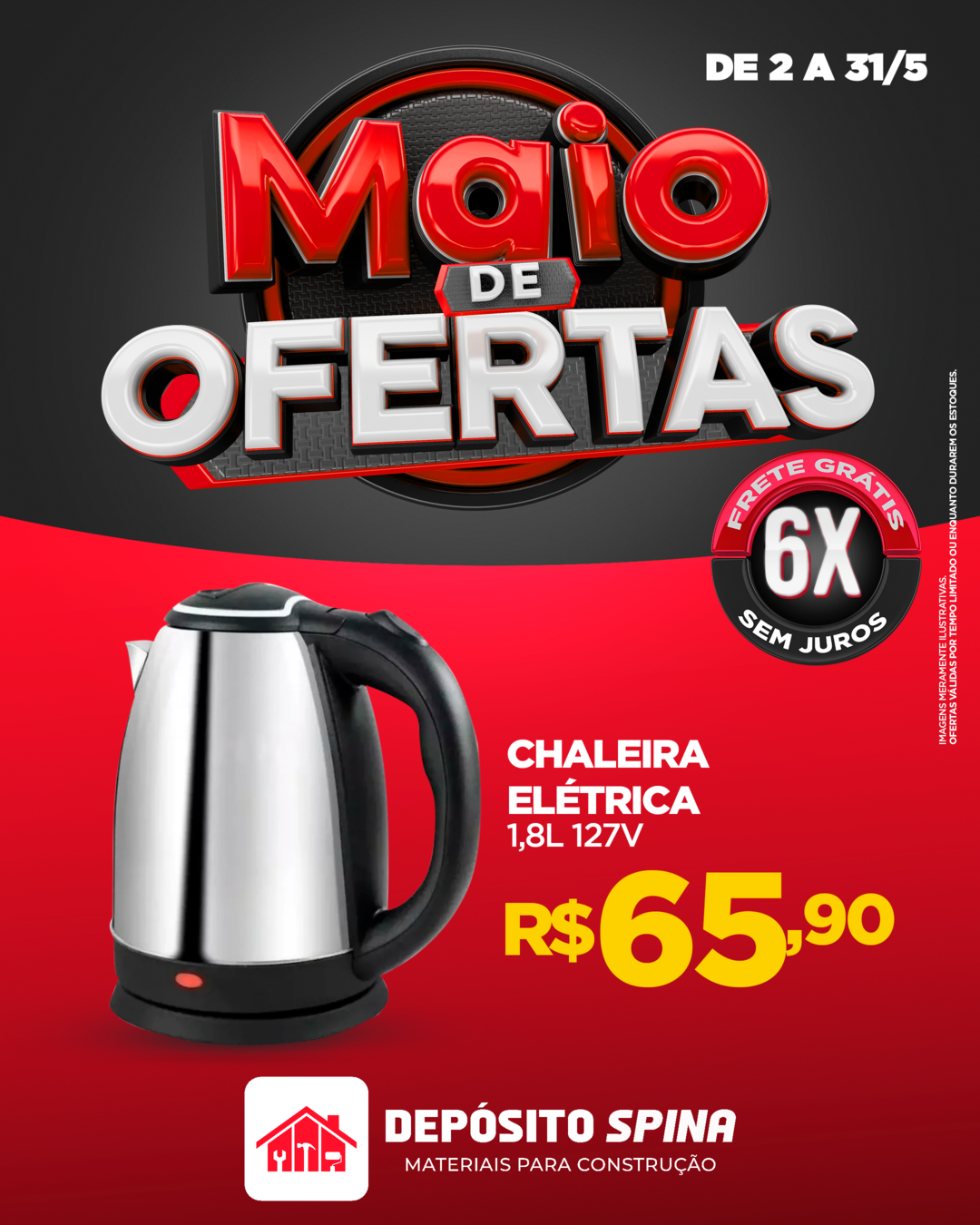maio de ofertas 18